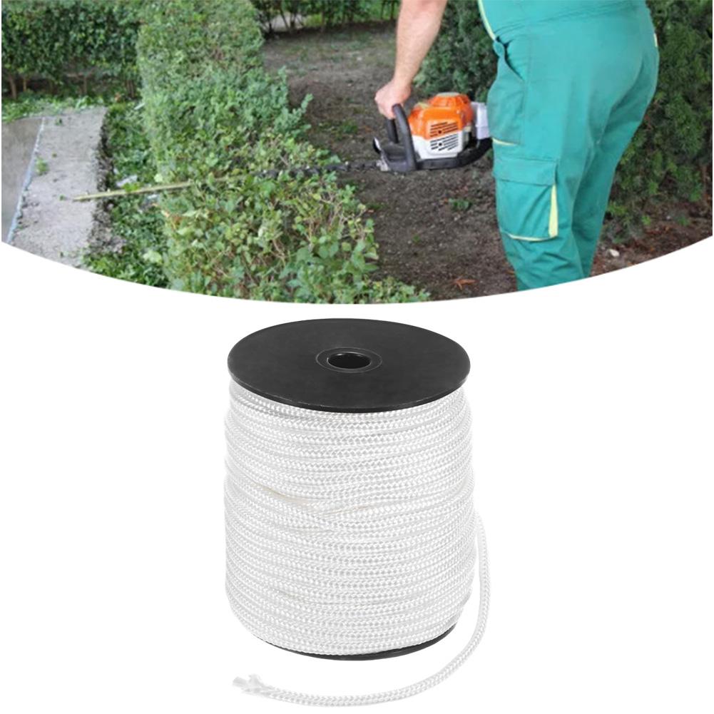 Recoil Starter Rope 4mm Nylon 30m Replacement Rope for Lawn Mowers Chainsaws Brush Cutters and Other Outdoor Equipment