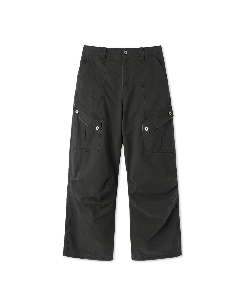 APOSTROPHE COMMA Angle Pocket Wide Cargo Pants_Beige