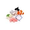 Shark Turtle Crab Ocean Family Plush Keychain With Soft Material For Gift And Decoration