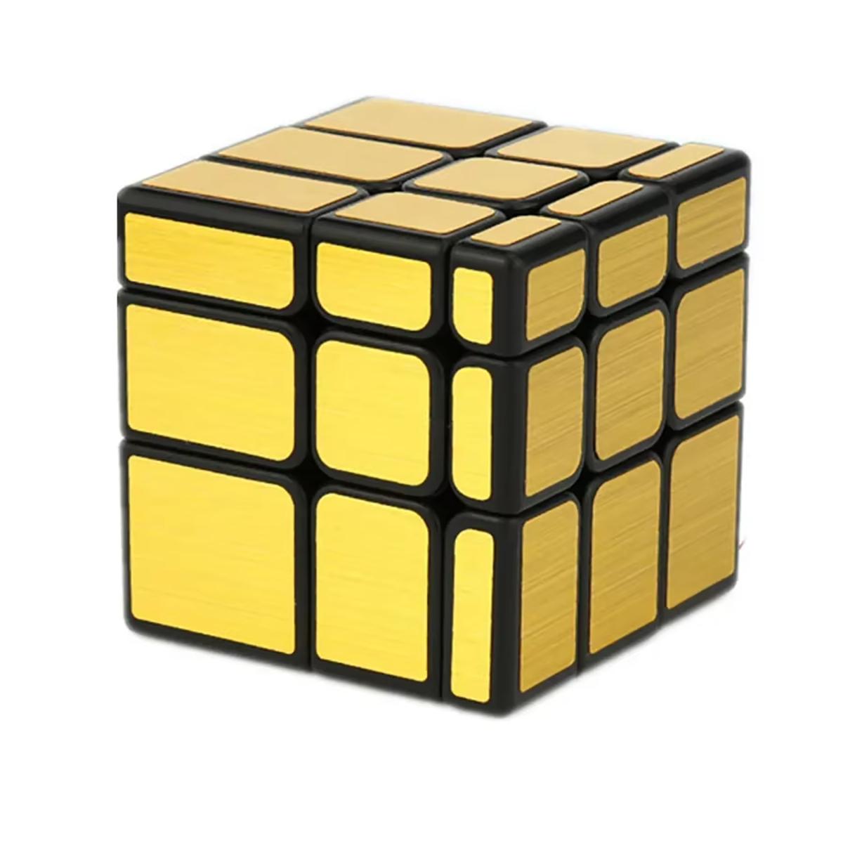 

Magic Mirror Cube Gold Silver Professional Speed Cubes Puzzles Speedcube Educational Toys For Children Adults Gifts золотой