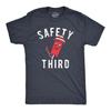 Funny 4th of July Shirt, Safety Third Patriotic Tee