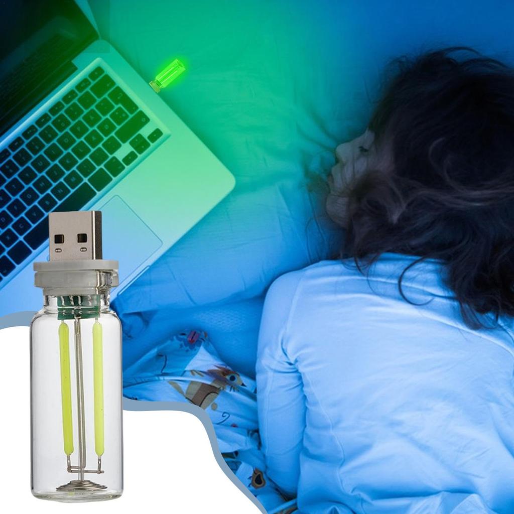Retro Autolampe - USB LED-Licht für Autoinnenraum | Retro USB Nacht