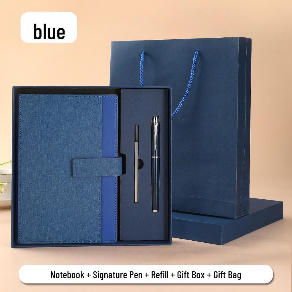 Custom Printed Business Notebook Gift Set for Office Meetings & Corporate Events