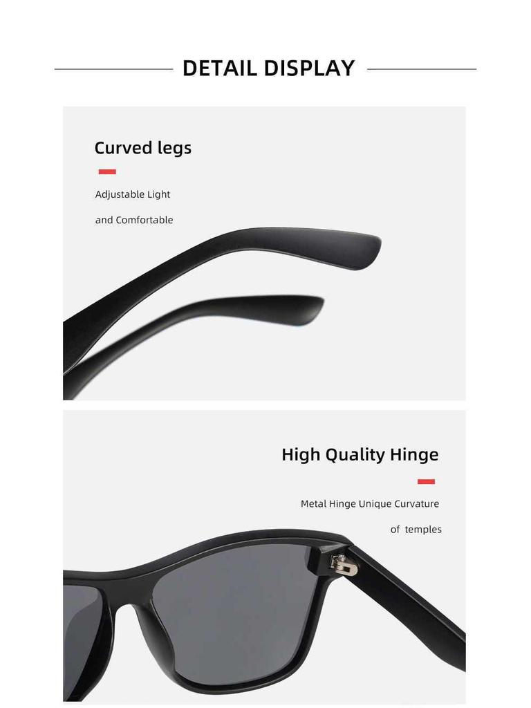 Trendy Polarized Cycling Sunglasses for Men & Women - Colorful Fashion Collection