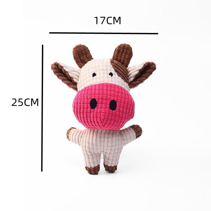 Sleepy Duck Dog Plush - Bite-Resistant Molar Toy for Medium Dogs, Self-Play & Boredom Relief with Sound