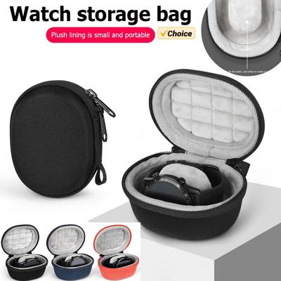 Portable EVA Single Watch Travel Case Watch Storage Organizer Box Watch Holder Waterproof for Smartwatches Zippered Container