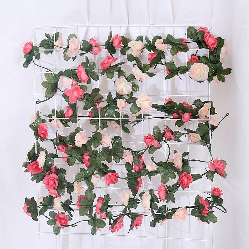45 Rose Vine Artificial Silk Flowers - Decorative Simulation Vines