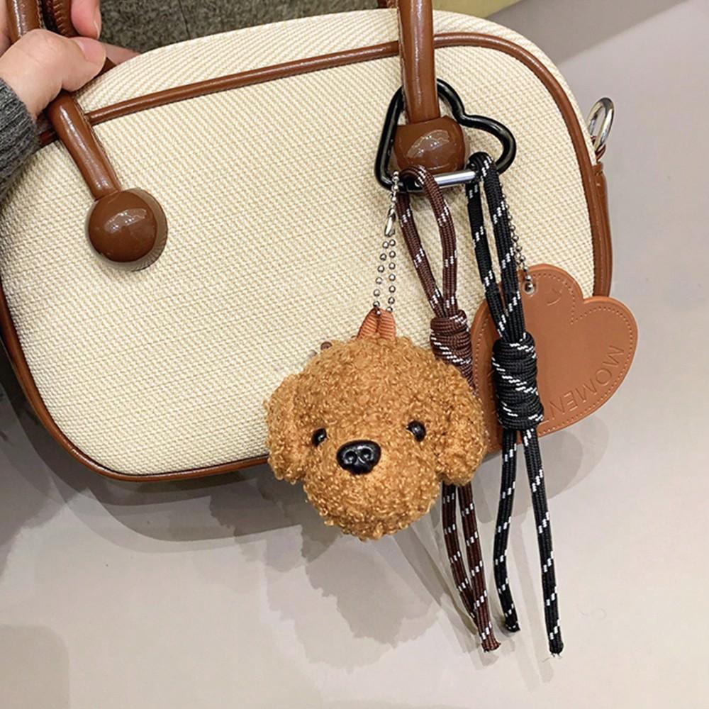 Teddy Dog Cute Pendant Bag Charm Shape Hanging Piece Accessories A210 Bag Charm