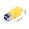 30-5PCS Dual Shaft Geared Motor Gearmotor DC 3-12V Gearbox Motor Smart Car Chassis Four Drive Car Motor DIY for Smart Car Robot