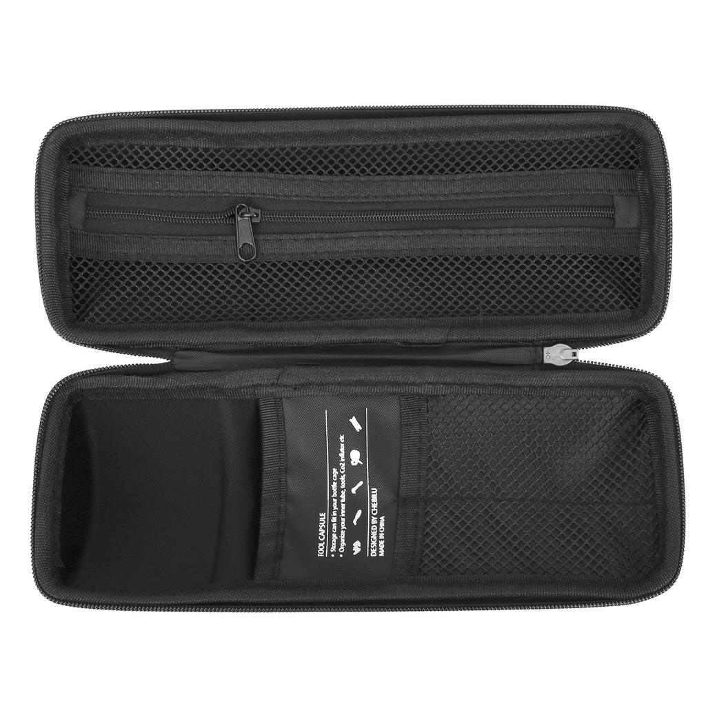 Flaschenförmige Fahrradtasche Fahrradtasche Box Tragbar Radfahren Reparaturwerkzeugset Aufbewahrungshalter EtuiL Carbon