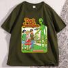 Dont Talk To Strangers TShirt Men Women Funny Alien T Shirt Round Neck Loose Short Sleeve Tshirt Cool Streetwear Clothing