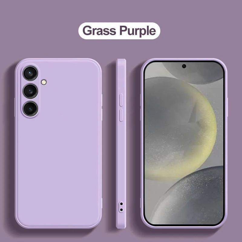 24 Ultra Plus S24Ultra Case Oringal  Liquid Silicone Phone Case For Samsung Galaxy S24 S 24 Ultra Plus S24Ultra Soft Cover