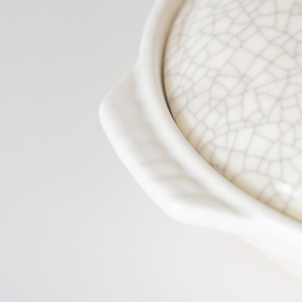 Glina Ceramiczna Ginpo Kyoto do Nabeyaki Rozmiar Jednorazowy Odpowiedni do Bezpośredniego Doskonałe Przechowywanie Ciepła Banko Wyprodukowano w 11061 Garnek, Styl, Wykończenie Sumi-Kanrei, Udon,