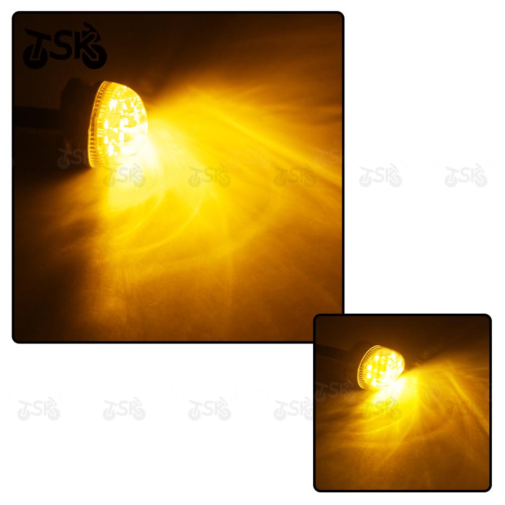 LED Turn Signal Light For YAMAHA YZF R1 S M R6 R25 R3 R15 R125 YBR125 250 Motorcycle Accessories Indicator Lamp Universal