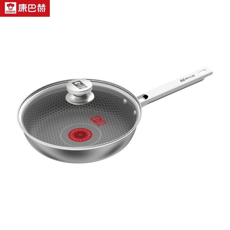 KOBACH Red Dot 304 Stainless Steel Non-Stick Frying Pan