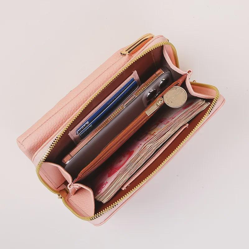 Damen 2024 Koreanischer Stil Litschi-Muster Bestickte Umhängetasche