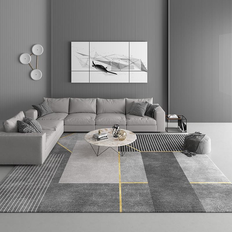 Modern Luxury Carpets for Living Room Minimalist Bedroom Decor Rugs Office Lounge Rug Home Non-slip Floor Mat Large Area Carpet