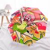 1pc Kawaii Pink Hair Girl Outdoor Umbrella - Automatic Opening & Closing, Portable 3-Fold Design with 8-Rib Iron Frame - Perfect Gift for Fans, Travel