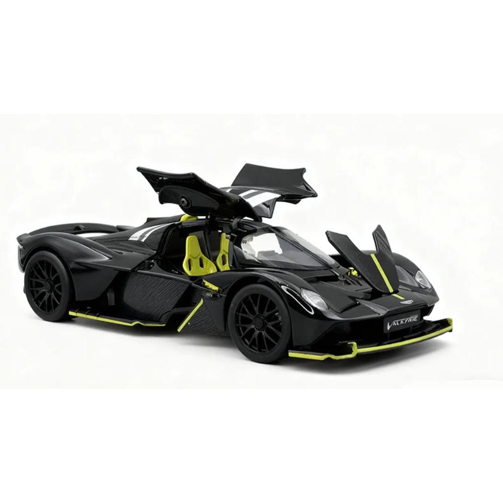 Modèle moulé sous pression 1/23 Martin Valkyrie Voiture de Sport en Alliage Simulation Miniature Voiture de Collection Jouet Voiture Cadeau Garçon Décoration Intérieure