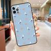 Nautical Seagull Pattern Phone Case For iPhone 17 Air 16 14 13 11 15 Pro Max mini 15 16 Plus 16e Protective Cover