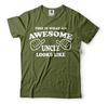 Awesome Uncle Shirt Funny Uncle T Shirt Father's Day Uncle T-Shirt Uncle Gifts
