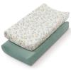 2PCS Ultra Soft Diaper Changing Pad Cover Reusable Diaper Changer Pad  Diaper Changing Table