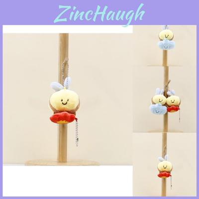 Delightful Cute Bee Plush Keychain Magnetic Bag Pendant For Fun Accessories