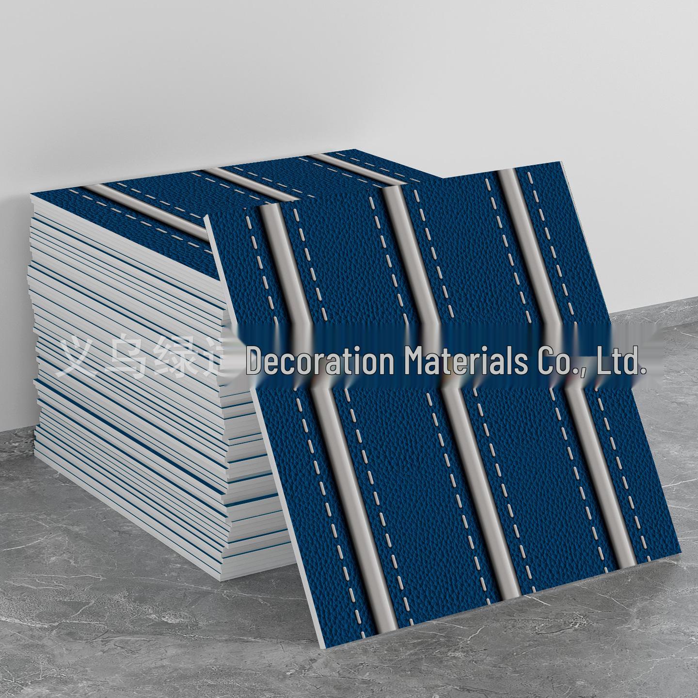 Selbstklebender Marmor-Fliesen-Wandaufkleber für Küche/Badezimmer 30*30cm each