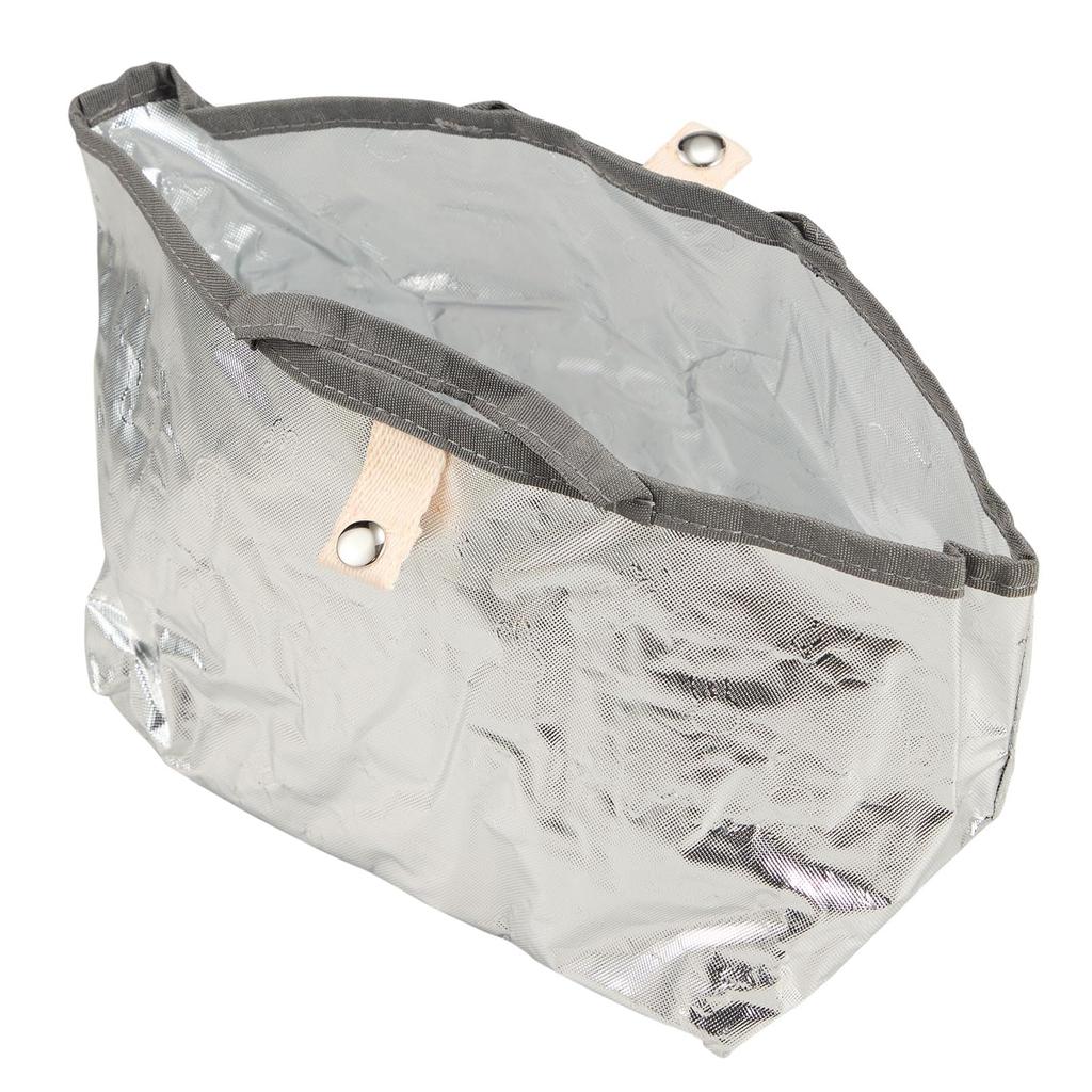 Hapitas Insulated Tote Bag with Shoulder Canvas Lunch Green Face 2-Way Strap, Bag, Miffy, Women's,