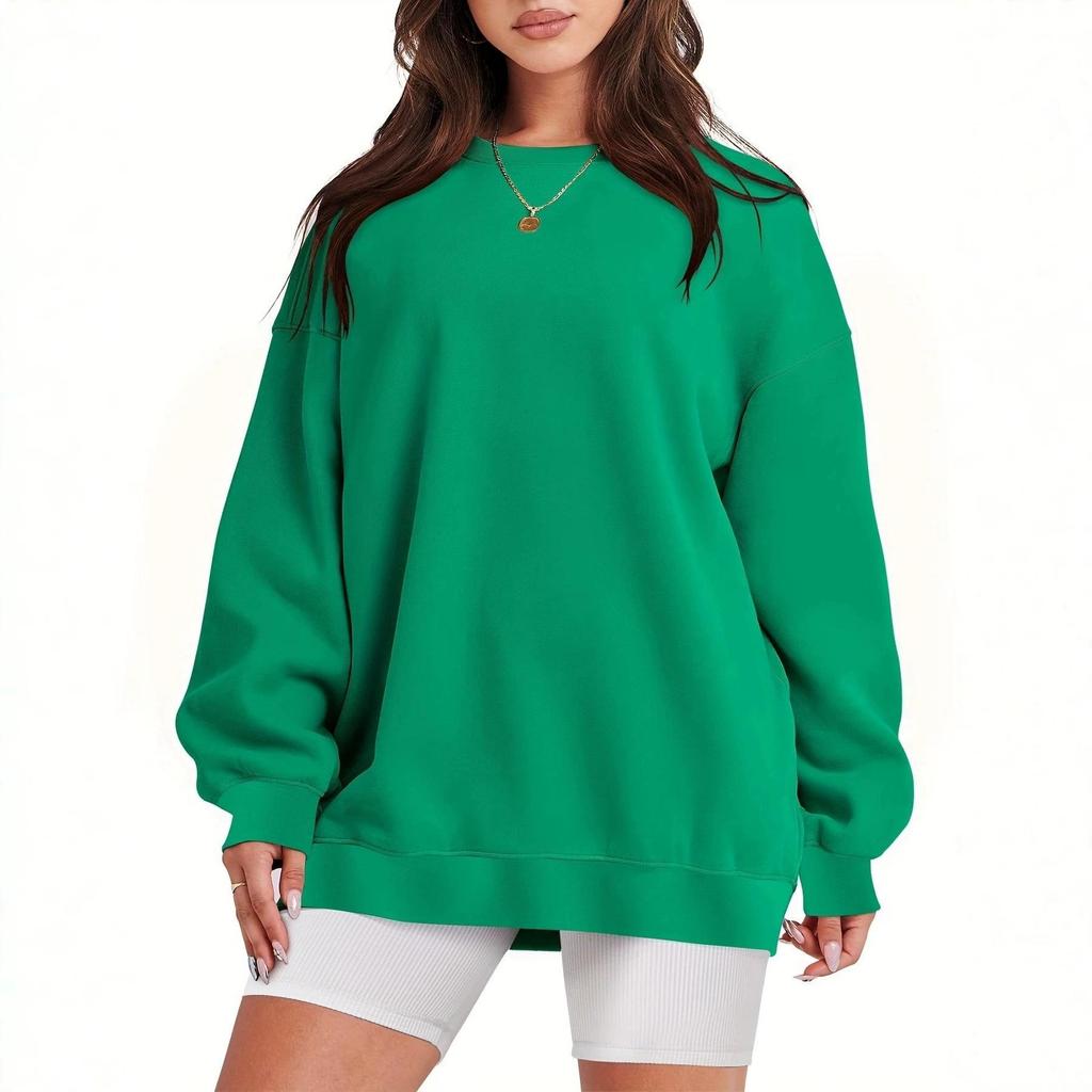 2023 Women's Oversized Loose Hoodie Sweatshirt - Long Sleeve, Round Neck, Casual Versatile Wear