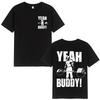 Ronnie Coleman Herren T-Shirt Yeah Buddy Gym Leichtes Baby T-Shirt Herrenbekleidung O-Ausschnitt Baumwolle Kurzarm T-Shirts Streetwear