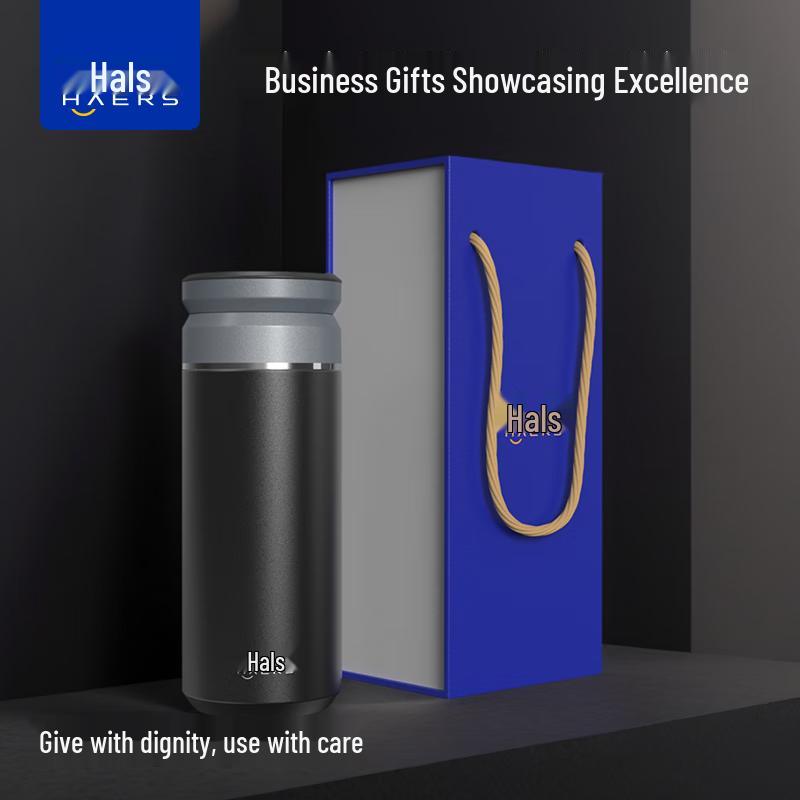 HAERS Stainless Steel Insulated Tea Infuser Travel Mug