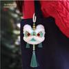 Luminous Lion Dance Lantern Plush Toy - New Year Children's Hanging Ornament