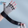 Breaking Cycling Half Finger Gloves Fitness Anti-slip Bicycle Mittens Racing Keep Fit guantes gym Road Bike MTB Guantes