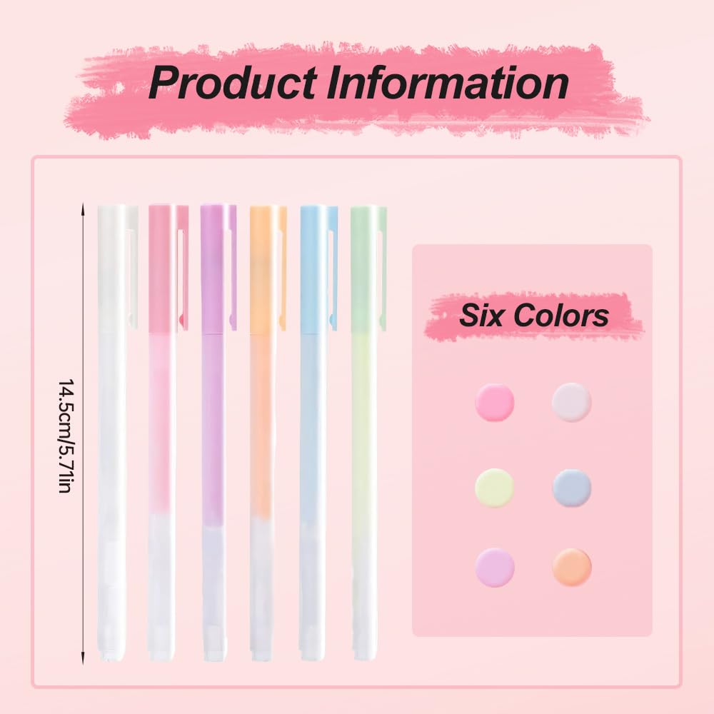 Quick Drying Color Spot Roller Glue Pens Easy Control Precision Glitter Pens for Scrapbooking, Handmade Stationery, Craft Supplies