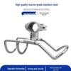 Stainless Steel Yacht Fishing Rod Holder with Wrench