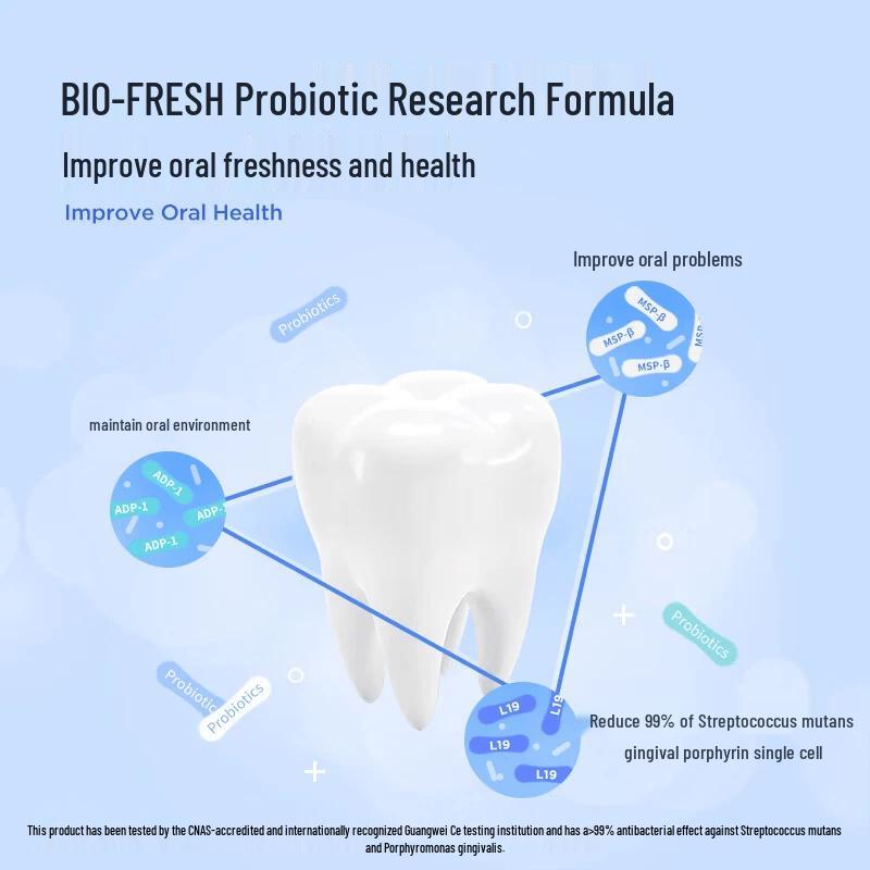 bop Probiotic Fresh Mouthwash, Succulent Grape Flavor, 500ml