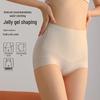 Kalhotky s vysokým pasem, stahující břicho a tvarující postavu, s antibakteriálním klínem z morušového hedvábí