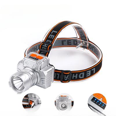 Cross-border Led Long Battery Life Electric Headlamp Outdoor Lighting Long-range Head-mounted Headlamp Fishing Lamp USB Rechargeable Headlamp