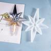 1pcs Octagonal Star Mold for DIY Resin,Plaster Clay Crafts Christmas Ornament Making,Bead Molds,Soap Molds,Wax/Resin Casting