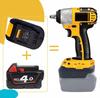Rosfix Adapter für Milwaukee 18V Akku auf Dewalt 18V – Kompatibilität mit Dewalt 18V Werkzeugen | Robuste Konstruktion | Einfache Montage
