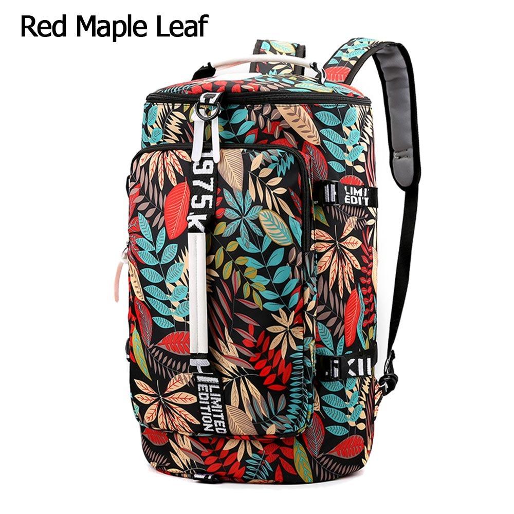 New Large Capacity Mountaineering Bag Waterproof Nylon Travel Bags Multifunctional Handbag Outdoor