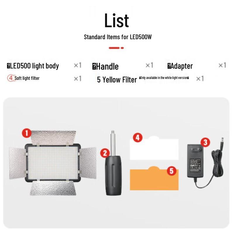 Godox LED500 Flat Panel LED Video Light