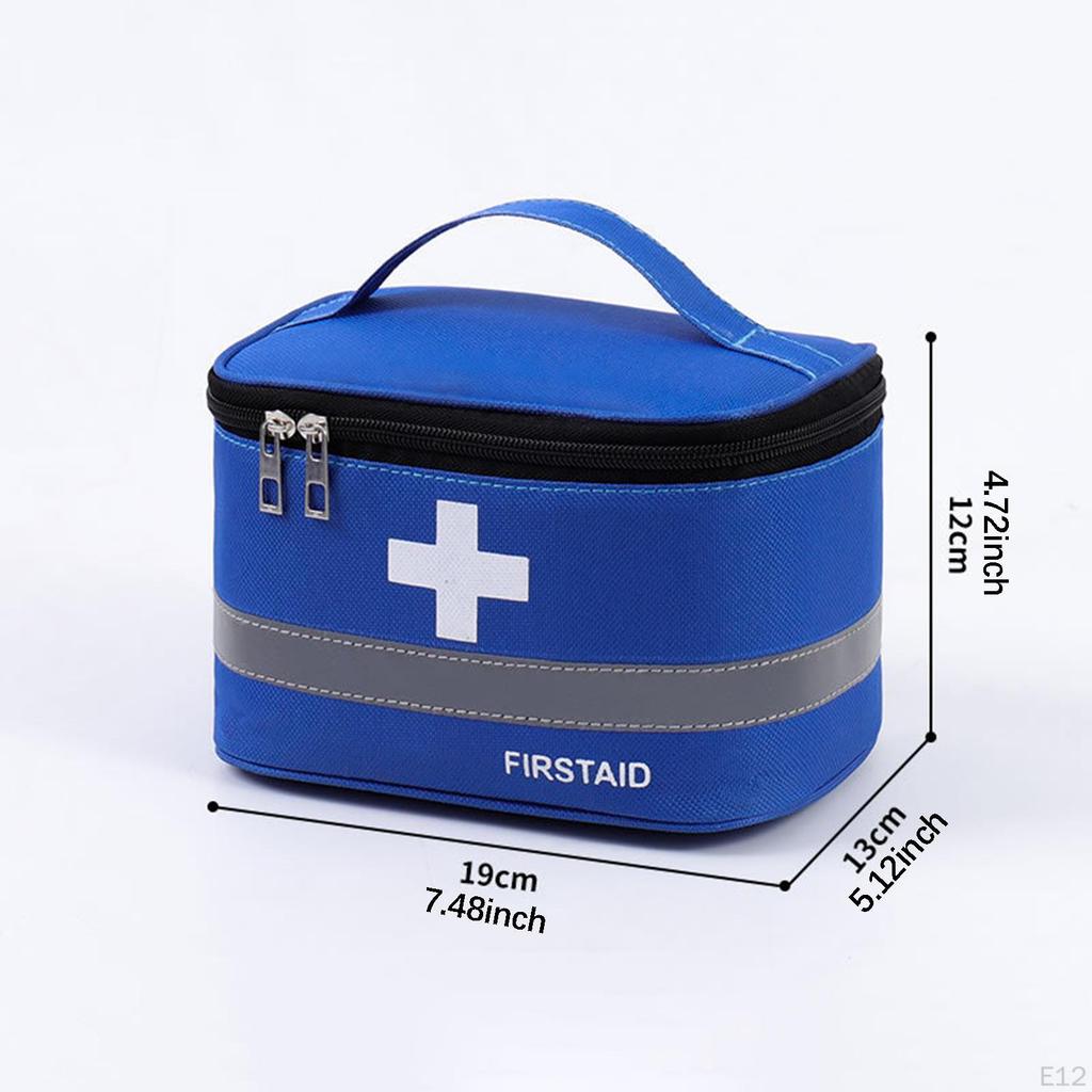 First Aid Bag Emergency Storage Pouch Portable Professional with Handle Organizer Medical for