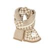Mirachic Houndstooth Pattern Scarf In Mocha Stylish and Perfect for Cold Weather Warm Gift for Beige, Cute, Protection, Scarf, Adults, Large, Warm,