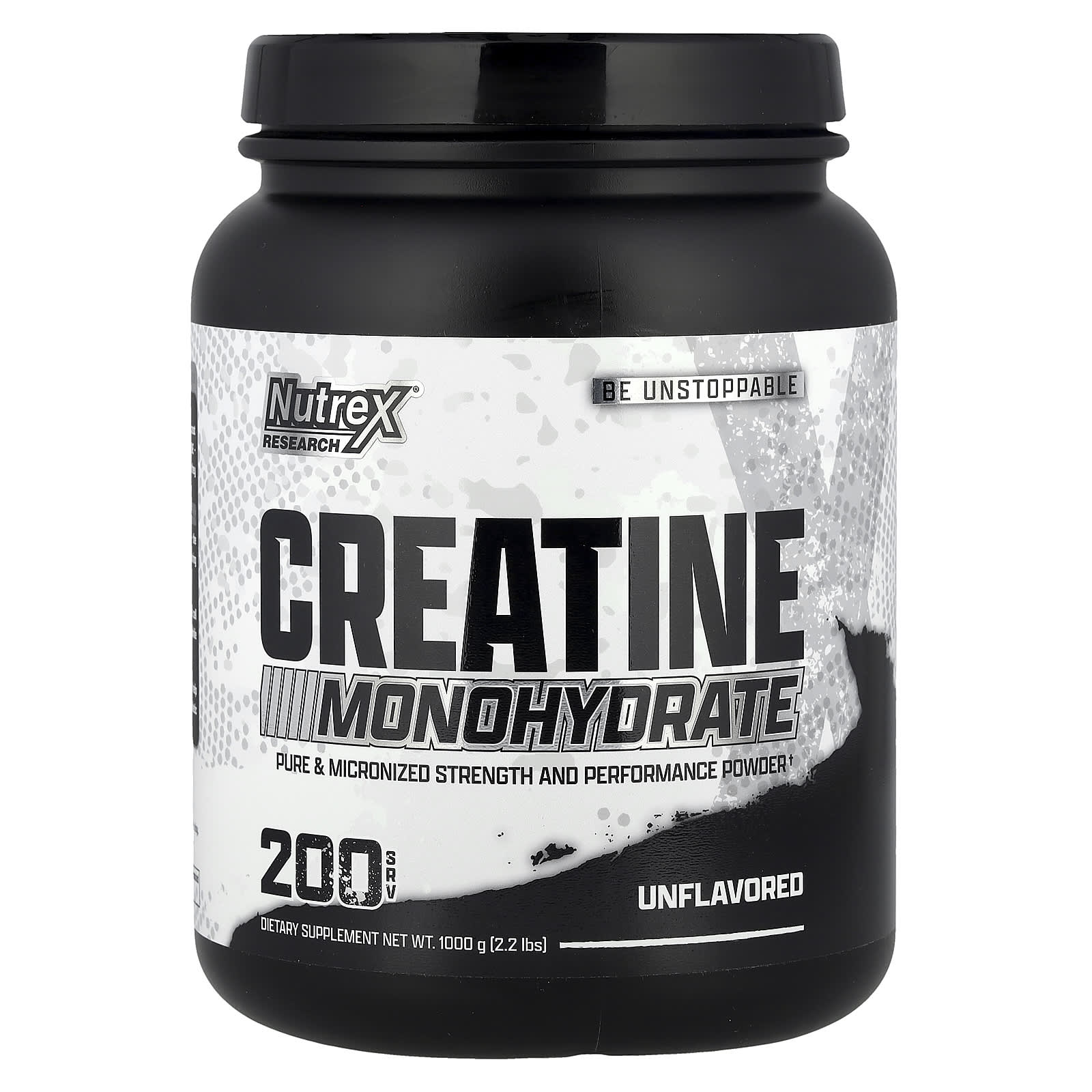 

Creatine Monohydrate, Unflavored, 1,000G (2.2Lbs)