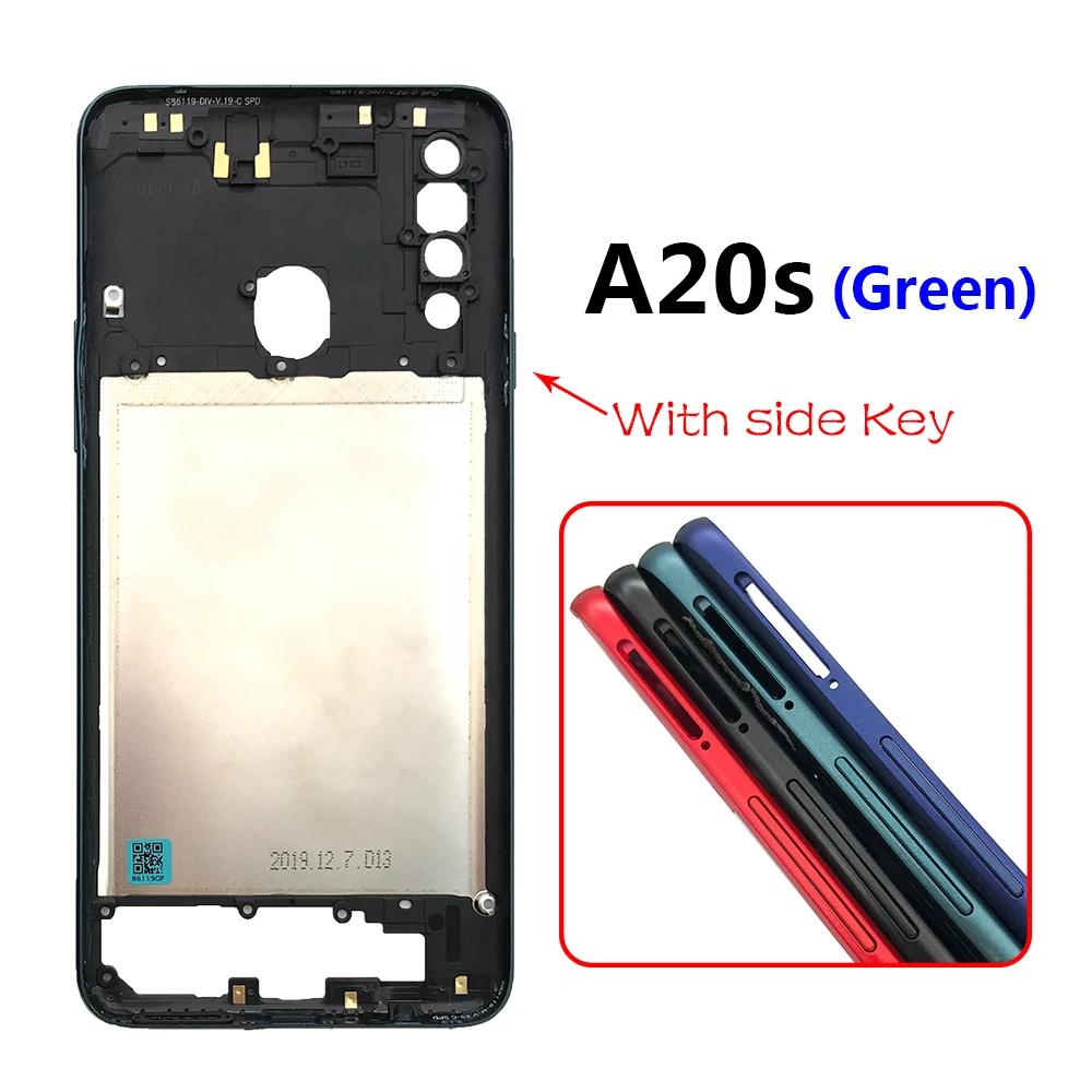 New Middle Frame For Samsung A20S A30S A50S A70S Middle Frame Bezel Middle Plate Housing Replacement A207 A307F A507F A707F