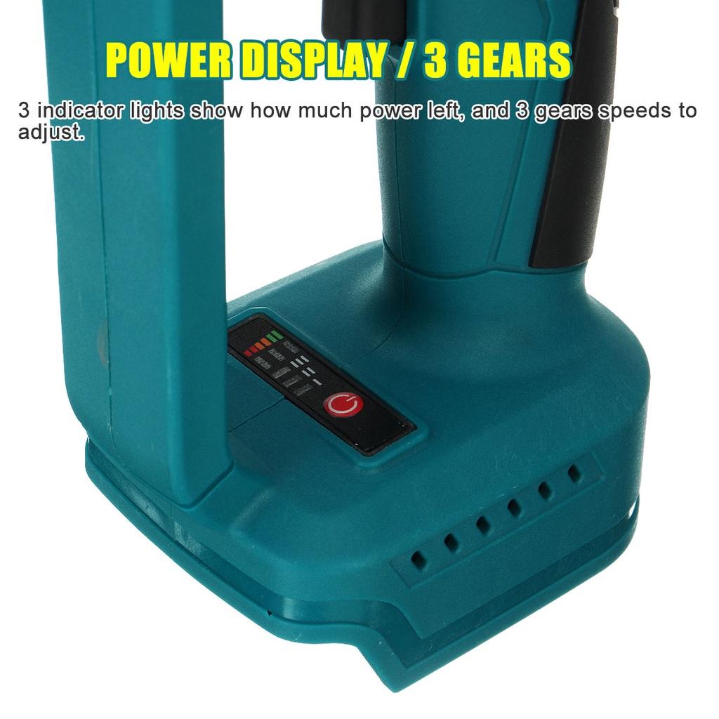 100mm Brushless Electric Angle Grinder Grinding Machine 688VF Cordless DIY Woodworking Power Tool For 25000mAh Battery 1580W