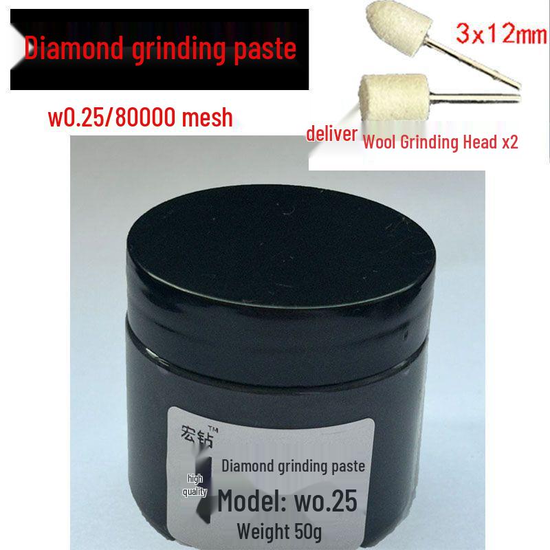 Pastă de Lustruit și Ascuțit cu Diamante și Ceară de Albine pentru Bijuterii din Jad și Finisaj Oglă de Matriță