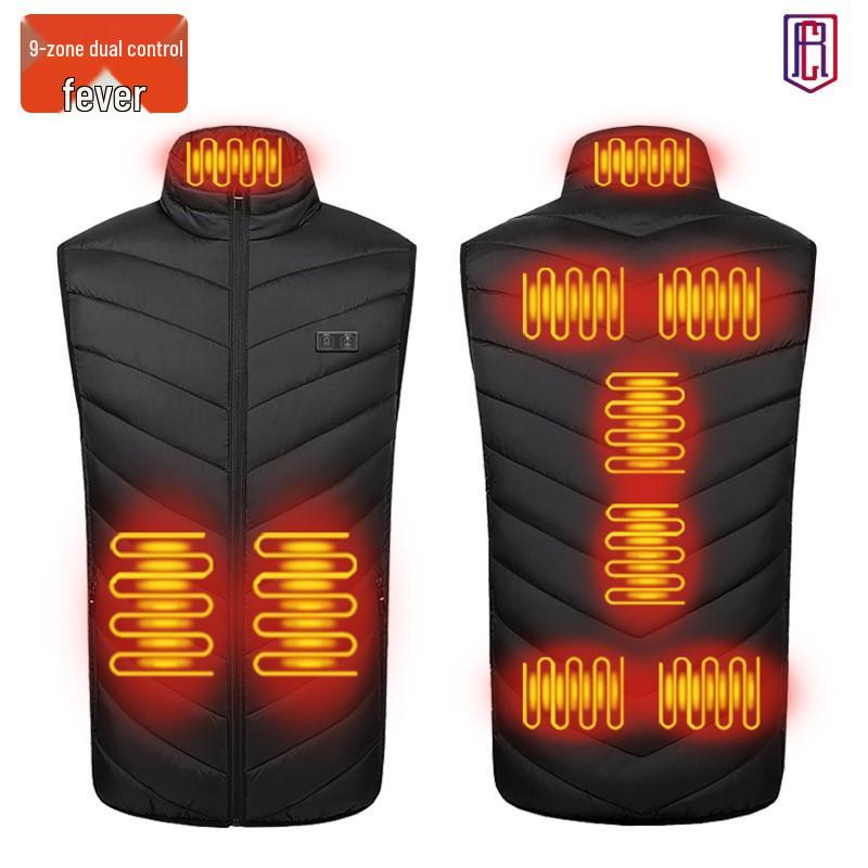 Smart USB Heated Vest: Unisex Winter/Autumn Thermal Wear with Constant Temperature Control